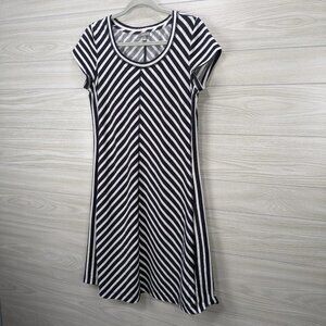T byTalbots Striped Cotton Terry Dress